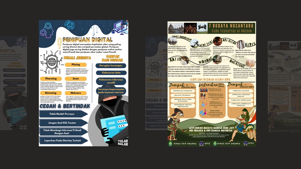 Infografis - Desain Infografis, bisa custom menarik - 1