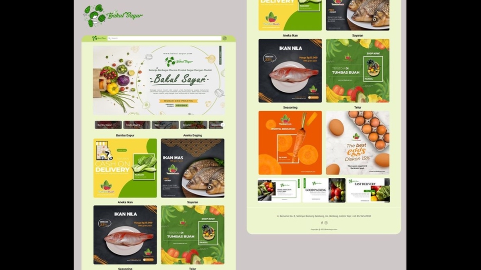 Web Development - Pembuatan Landing Page Free Domain+Hosting Lengkap Siap Pakai - 1