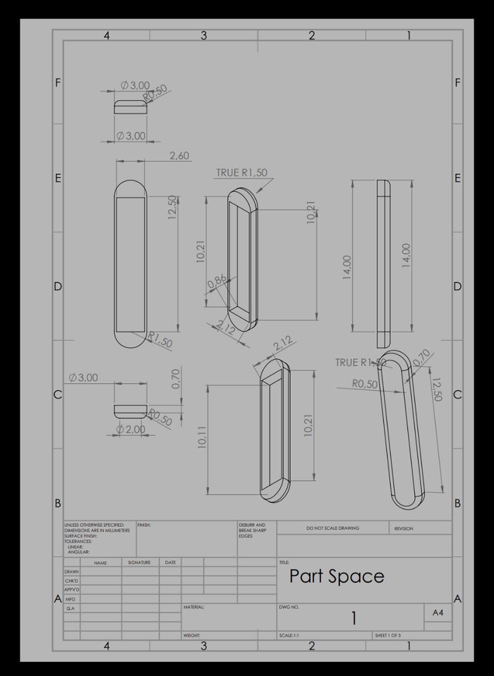 3D & Perspektif - Desain alat makan menggunakan Solidwork, selesai 8 jam - 4