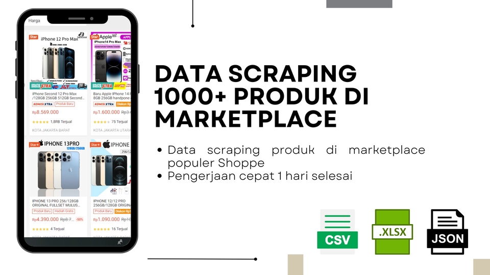 Jasa Lainnya di Web dan Pemrograman - Data Scraping atau Web Scraping