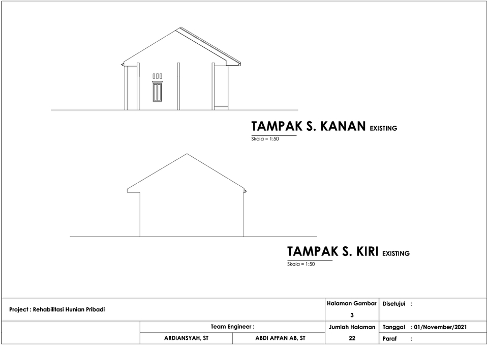 CAD Drawing - Jasa Gambar Autocad 2D & Drafter & IMB/PBG - 6