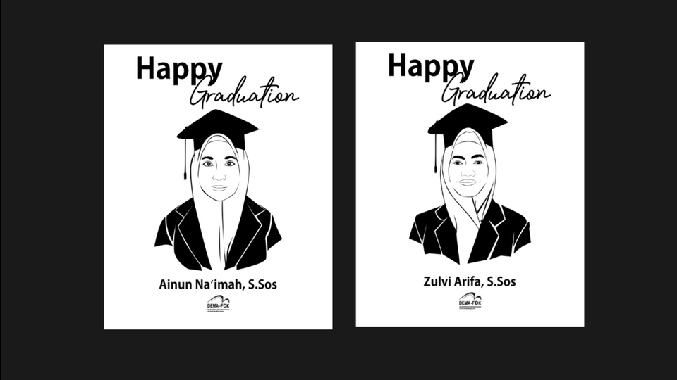 Gambar Potret - Line Art Vector - 3