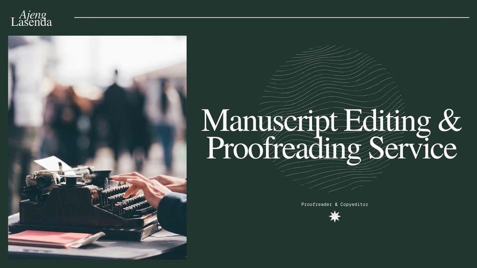 Jasa Proofreading dan Pengecekan Grammar - Jasa Proofread & Editing Naskah Cerita/Artikel!