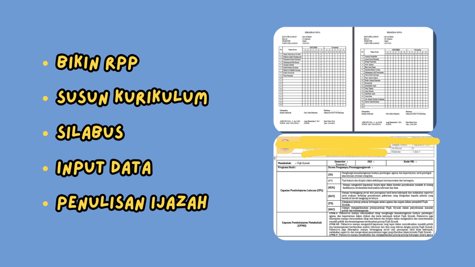 Entri Data - Buat RPP, kurikulum hingga input data untuk pendidikan/perusahaan - 4