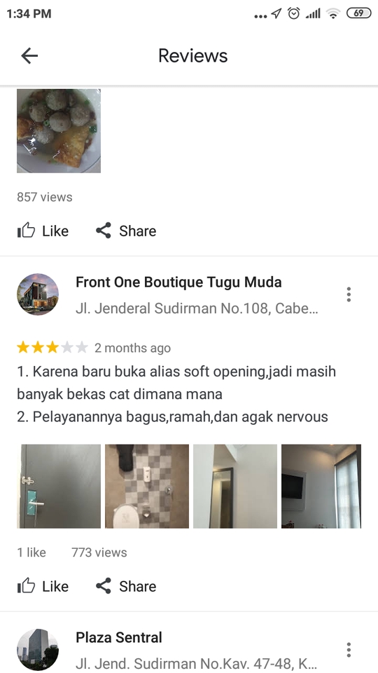 Memberi Review - Review tempat,jasa,maupun makanan - 7