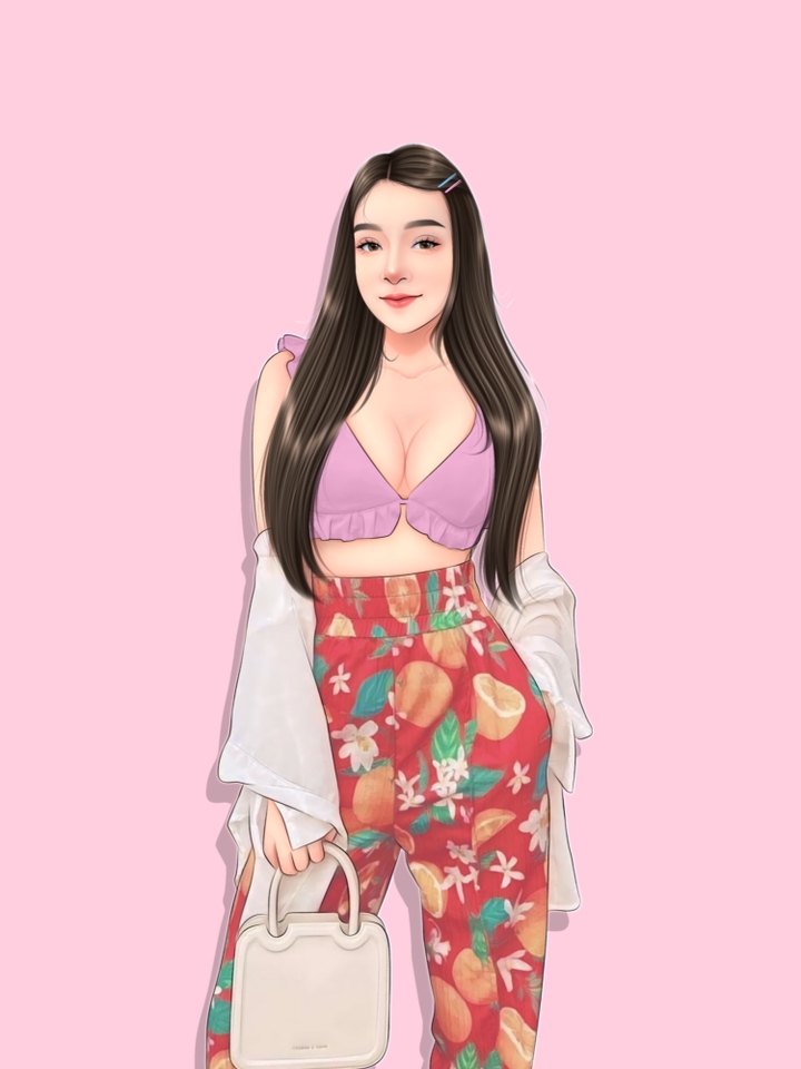 วาดภาพเหมือน Portrait - Portrait Digital สไตล์การ์ตูน - 4