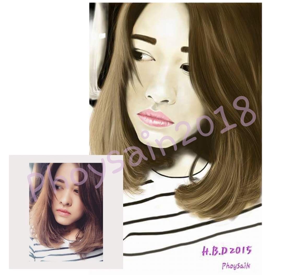 วาดภาพเหมือน Portrait - รับวาดภาพเหมือน - 4