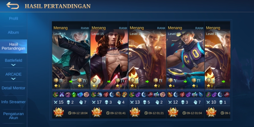 Gaming - JASA JOKI RANKED MOBILE LEGENDS - 10