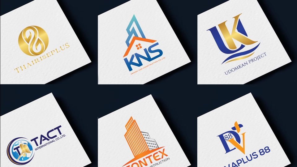 Logo - ออกแบบโลโก้ Professional - 1