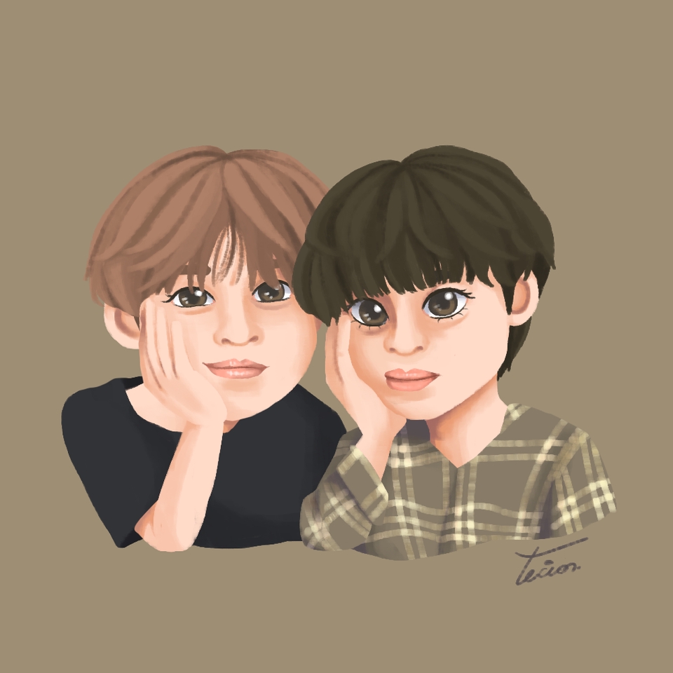 วาดแฟนอาร์ต - รับวาด fanart/ภาพจากรูปถ่าย - 4
