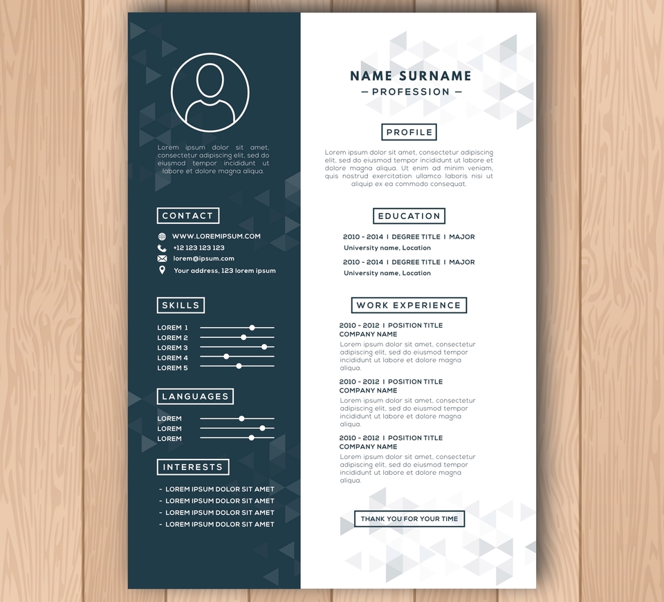 Portfolio & Resume - Desain CV Kreatif, Profesional & Kekinian - 6