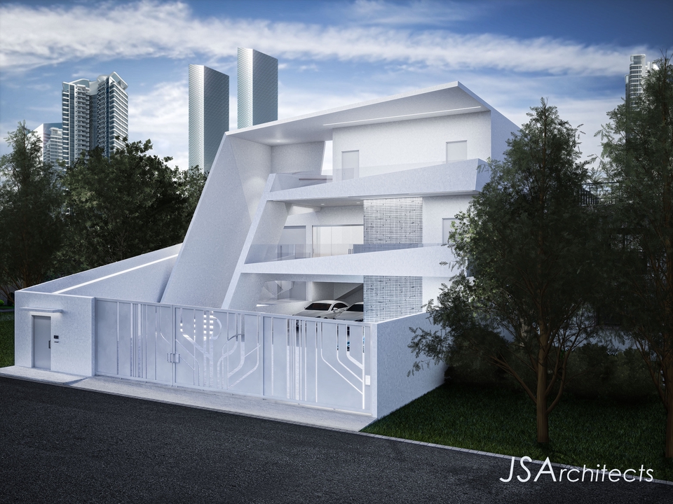 3D & Perspektif - Rendering Interior & Exterior | High Quality Render + Edited in Photoshop - 12