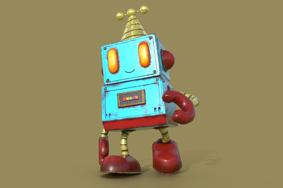 ออกแบบ Character & Mascot - รับออกแบบ 3D Model Character  - 8