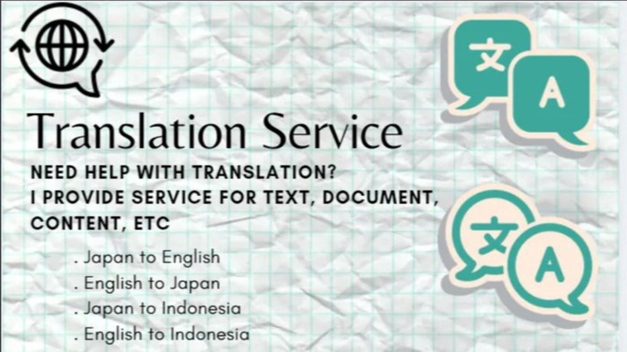 Penerjemahan - JP-ID Translation service - 1