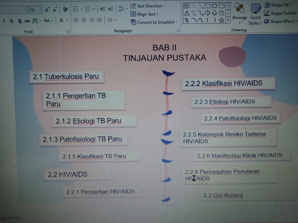 Jasa data entry freelance: input data tabel tentang penyakit tuberkulosis dan HIV/AIDS