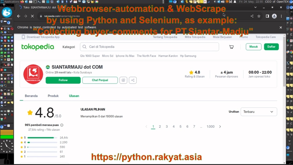 Jasa Lainnya - WebScrape (Data-Collection) - 1