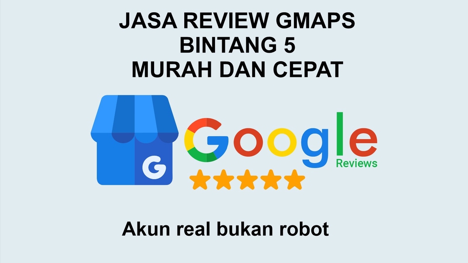 Memberi Review - REVIEW GOOGLE MAPS - 5 akun + foto, 1 hari jadi - 1