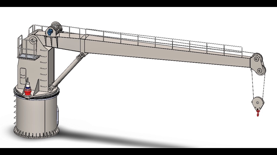 Jasa drafter autocad, pembuatan gambar autocad, desain autocad untuk crane.