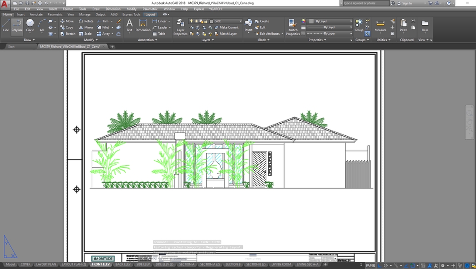 CAD Drawing - AUTOCAD 2D - IMB & SHOP DRAWING - 18