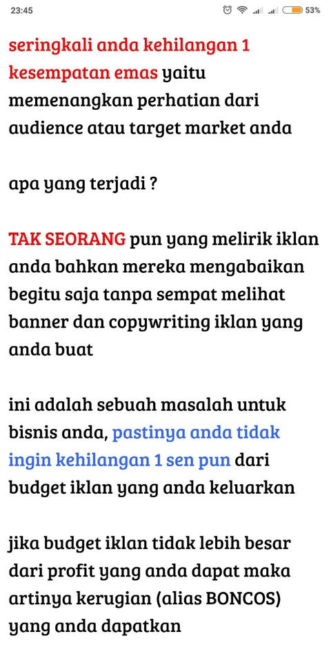 Penulisan Konten - Copywriting Yang Powerfull Untuk Salespage Anda - 2