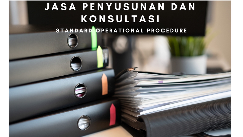 Dokumen standard operational procedure (SOP), work instruction, form, manual based on ISO 9001