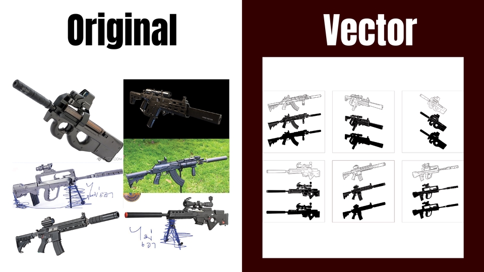 เปลี่ยนรูปเป็นเวกเตอร์ - ดราฟภาพทุกประเภททำไฟล์ภาพให้เป็น Vector คมชัดไม่มีแตก - 5