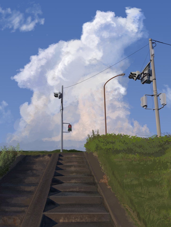 วาดภาพประกอบ - วาดภาพ 2D Background Charactor design วาดภาพสไตล์งานกึ่งๆ Reallistic - 7