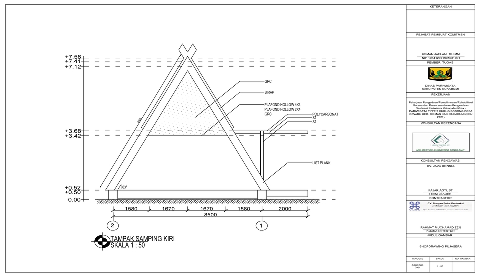 CAD Drawing - Jasa Gambar Kerja Konstruksi, Jadi 3 Hari - 15