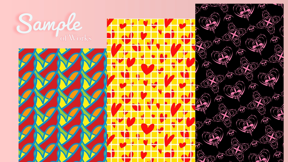 วาด/ออกแบบแพทเทิร์นเสื้อผ้า - รับออกแบบลาย repeat | ลายผ้า seamless pattern | ใช้ในงานแฟชั่น หรือ ต่อยอดทำผลิตภัณฑ์อื่นๆได้มากมาย - 12