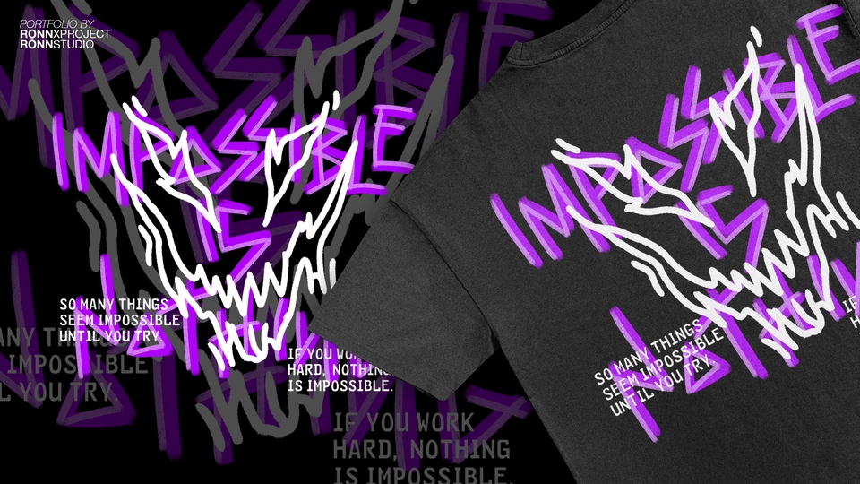 Desain Kaos & Motif - DESAIN KAOS STREETWEAR UNTUK KEBUTUHAN CLOTHING BRAND - 5