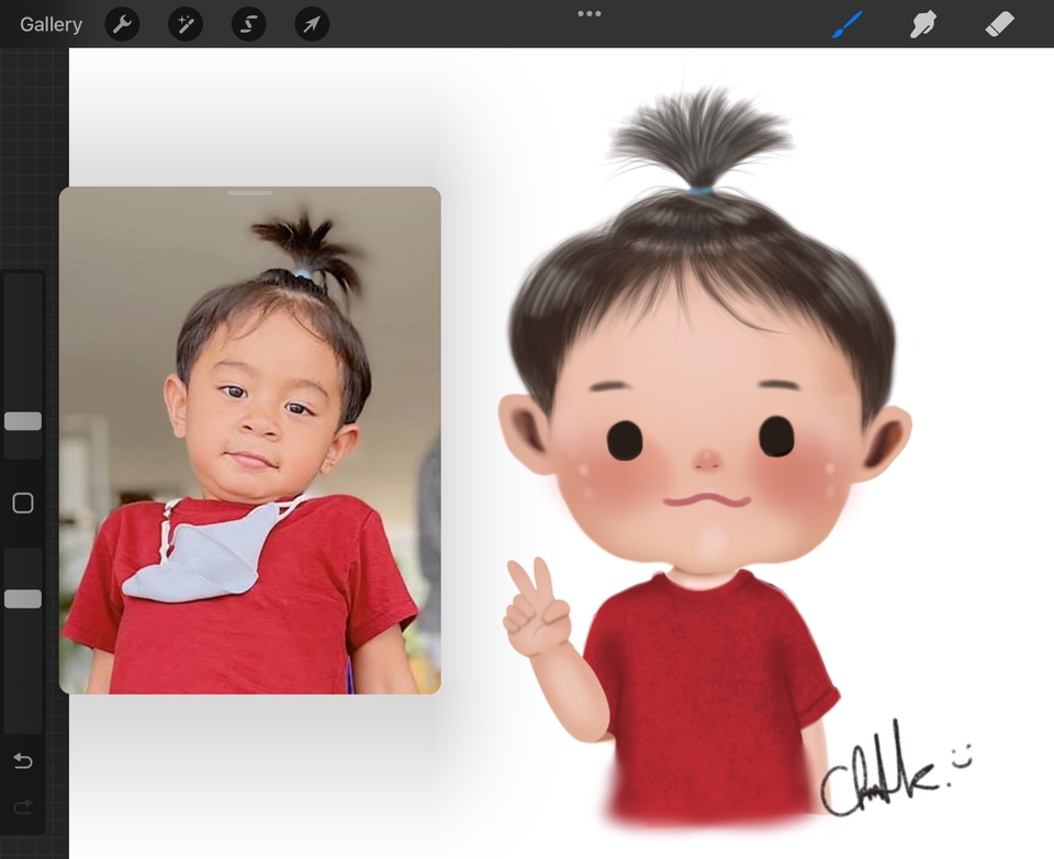 วาดภาพการ์ตูน - รับออกแบบวาดภาพการ์ตูนกึ่งสเหมือนจริง • เปลี่ยนรูปภาพของคุณให้กลายเป็นตัวการ์ตูนน่ารักๆกันค่ะ - 20