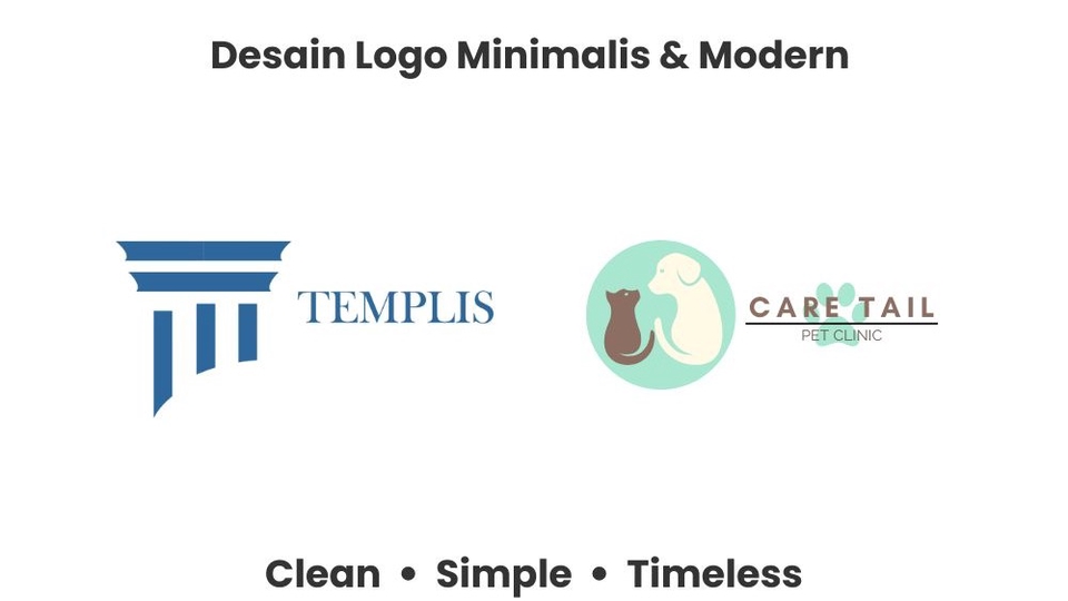 Logo - Desain Logo Minimalis & Modern - Clean,Simple,Profesional - 1