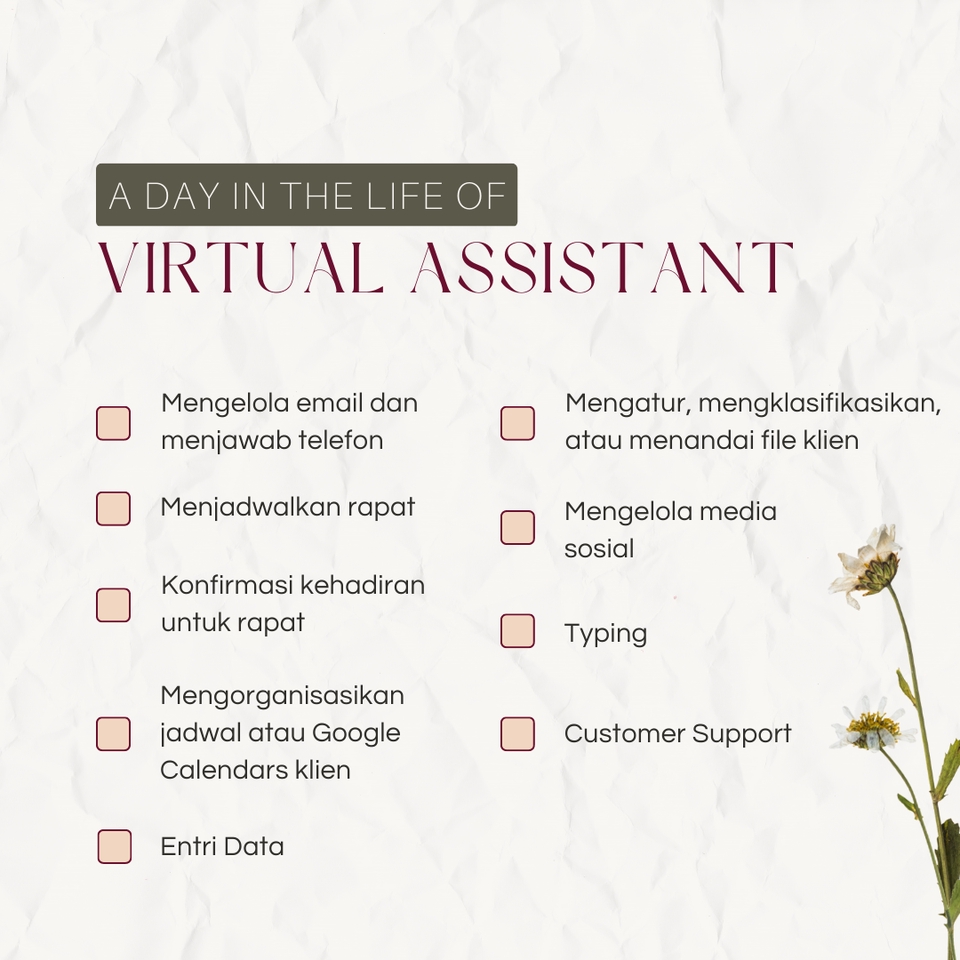 Admin Web & Page - Virtual Assistant - 3