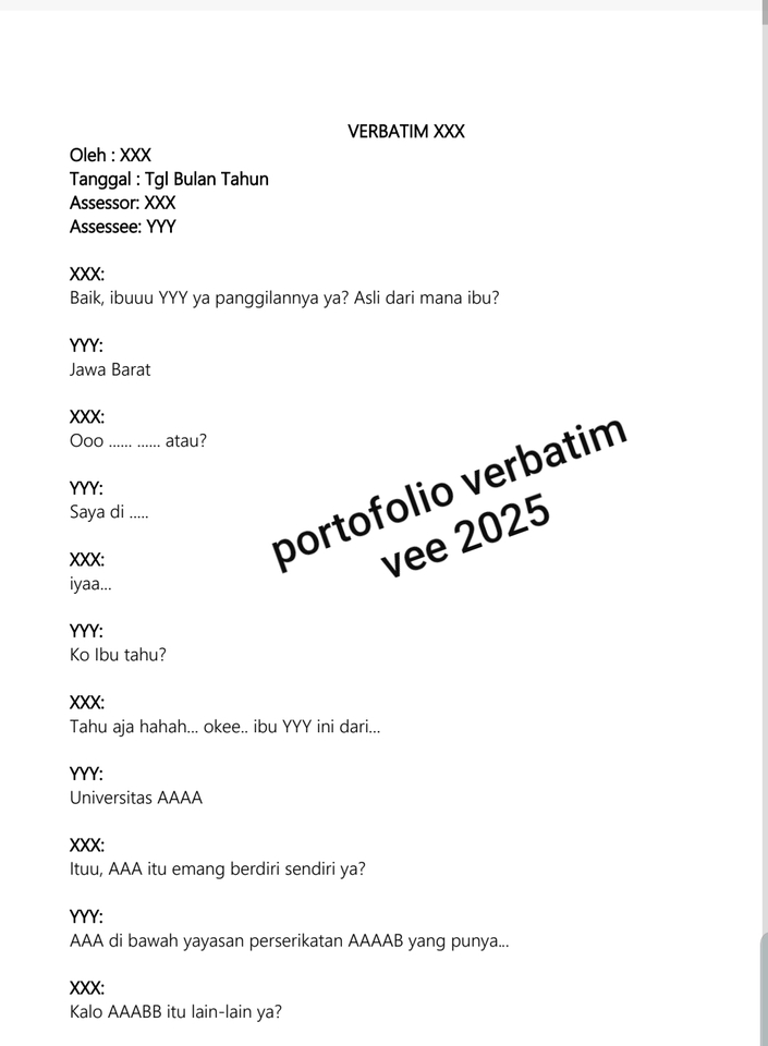 Transkripsi - Jasa Traskriptor/Verbatim (Mengubah data audio menjadi tulisan) - 2