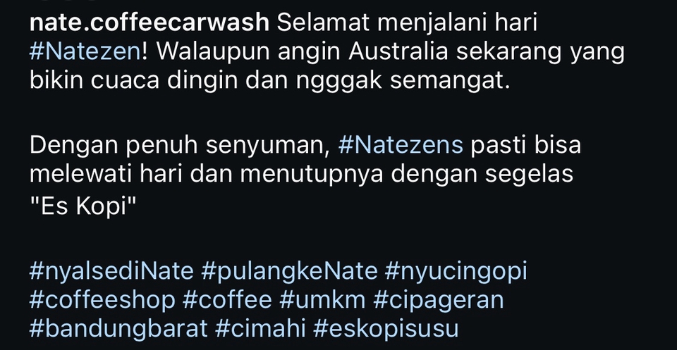 Caption Sosial Media - JASA MEMBUAT CAPTION MEDSOS F&B (semua tone of voice dan model f&b) - 3