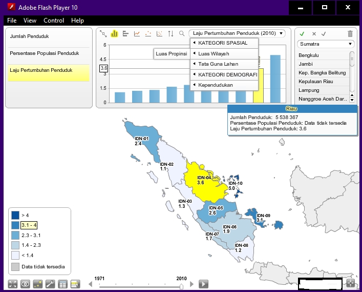 Aplikasi Desktop - Peta Statistik Interaktif - 3