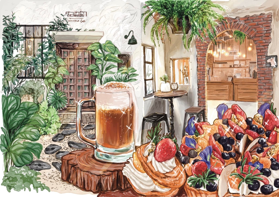 วาดภาพประกอบ - รับวาดภาพประกอบสไตล์สีน้ำ เป็นงาน digital art ด้วย application procreate - 9