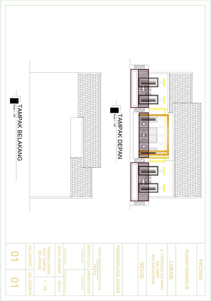 CAD Drawing - Jasa Gambar CAD 2D dan 3D Per Meter 8000 - 6