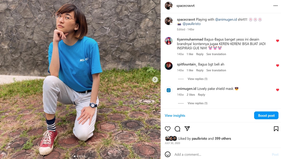 Selebgram/ Socmed - Endrose atau Review Produk - 25