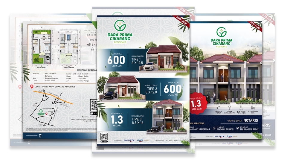 Jasa Desain Sertifikat dan Piagam Penghargaan - Desain Brosur Spesialis Produk Properti | Real Estate