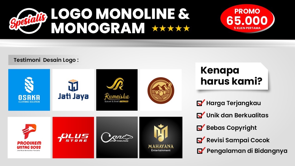 MONOGRAM dan MONOLINE LOGO
