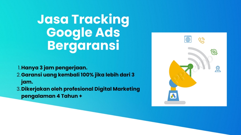 Digital Marketing - Jasa Tracking Google Ads 3 Jam Jadi Bergaransi - 1