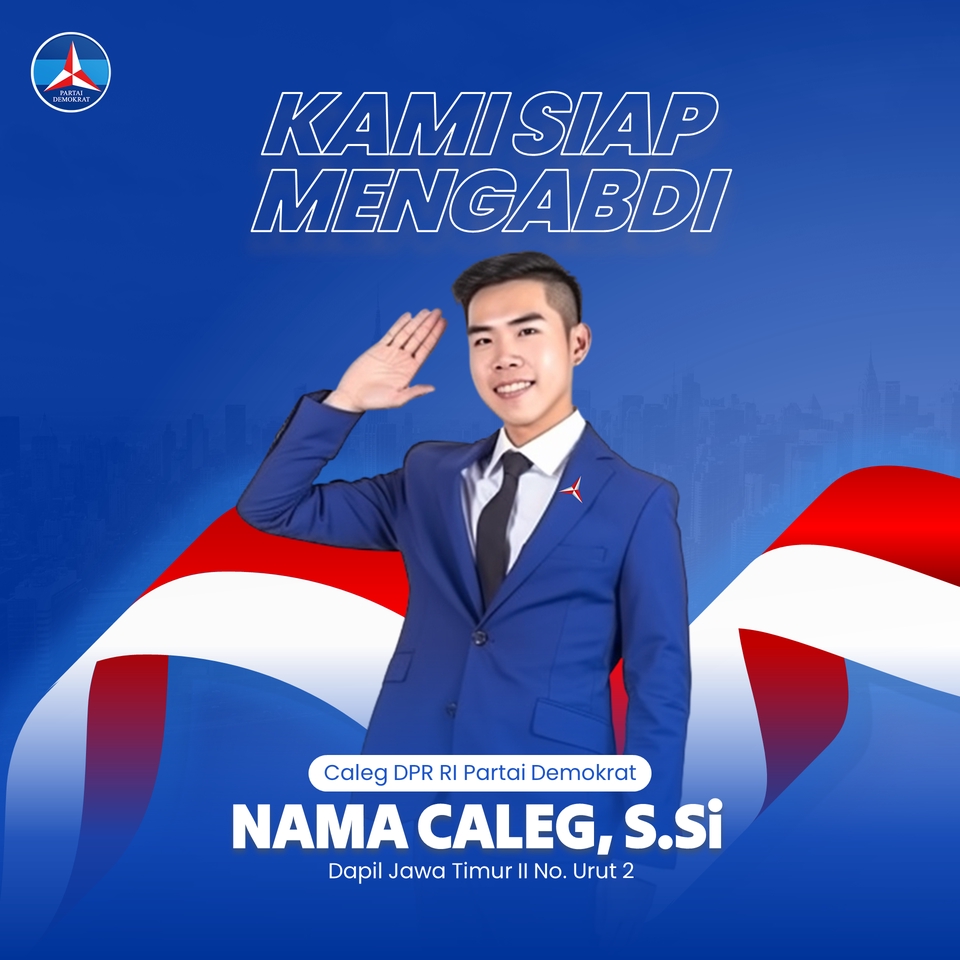 Jasa Desain Banner Caleg Pemilu