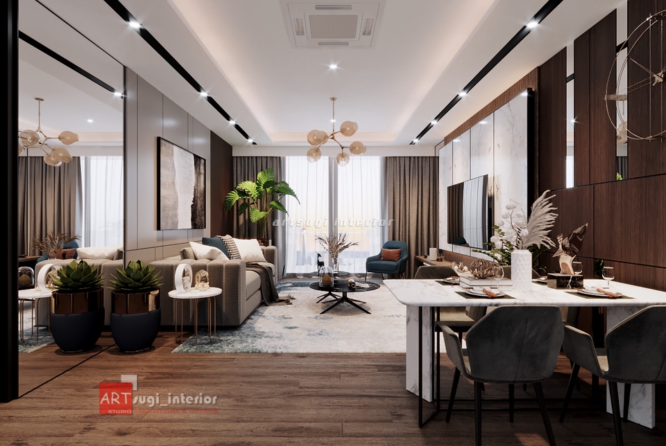 3D & Perspektif - PROFESIONAL Desain Interior Apartemen Berkualitas - 4