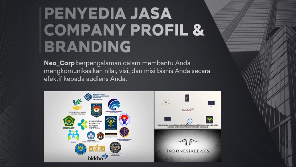 Jasa Pembuatan Motion Graphic & Animasi Explainer - Company Profile & Branding