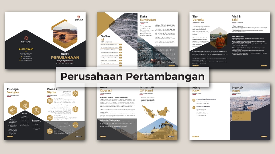 Portfolio & Resume - Desain Company Profile/Profil Perusahaan Menarik & Profesional - 7