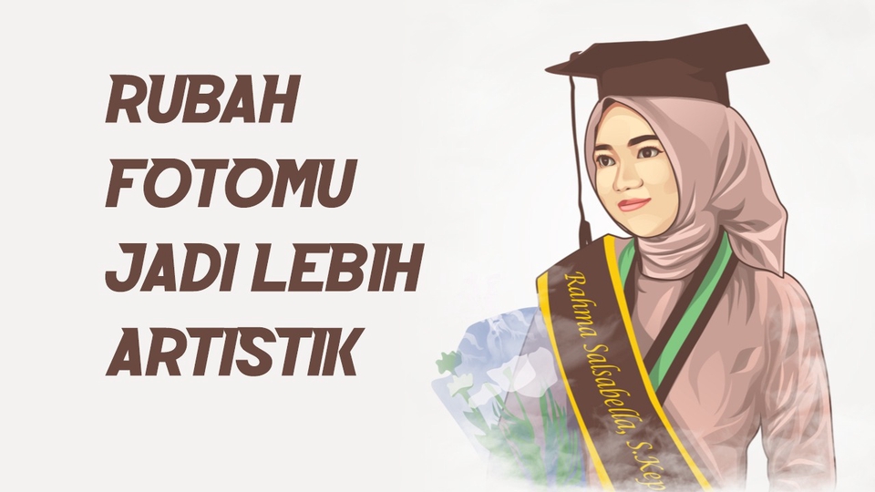 Jasa Lukis Wajah Realistik dan Artistik - Vector Wajah 