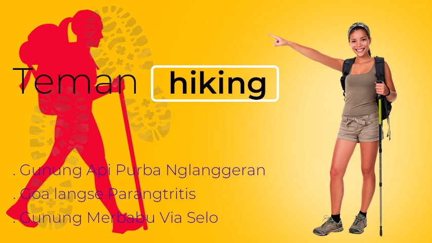 teman hiking tempat wisata di jogja
