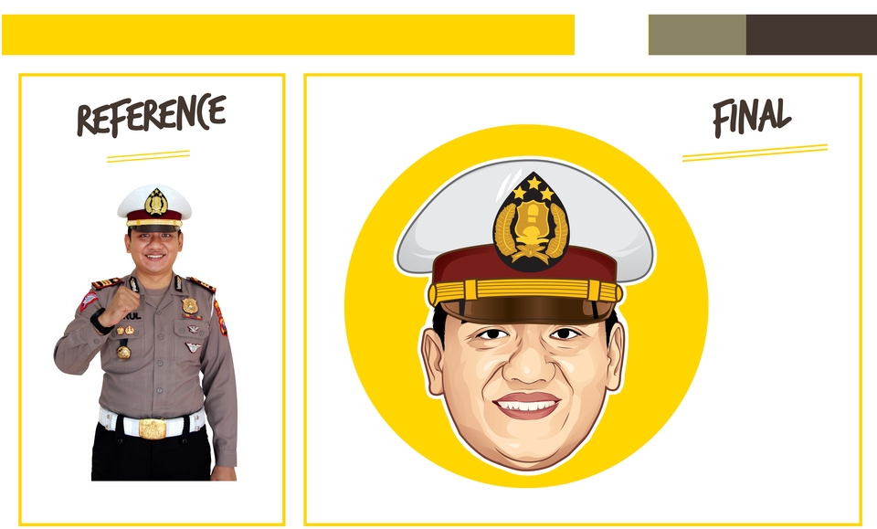 Jasa karikatur desain vektor wajah, gambar karikatur kartun wajah orang, freelance karikatur.
