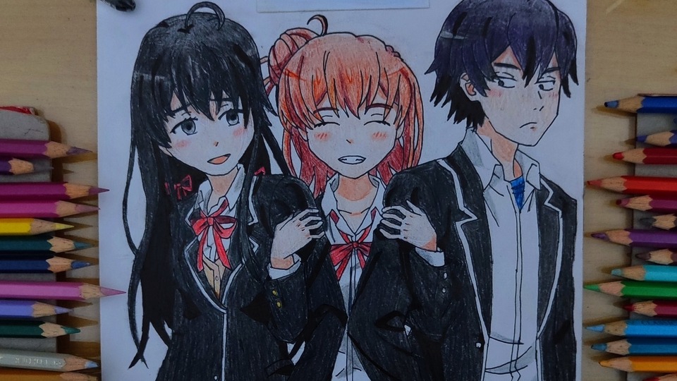 Yukinoshita Yukino, Yuigahama Yui, Hikigaya Hachiman